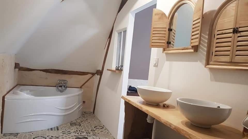 Gite Du Moulin De Barutel Mamers,Avec Spa Et Hammam Sur Reservation Payant Exteriér fotografie